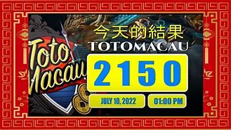 Live Toto Macau Hari Ini Jam 13